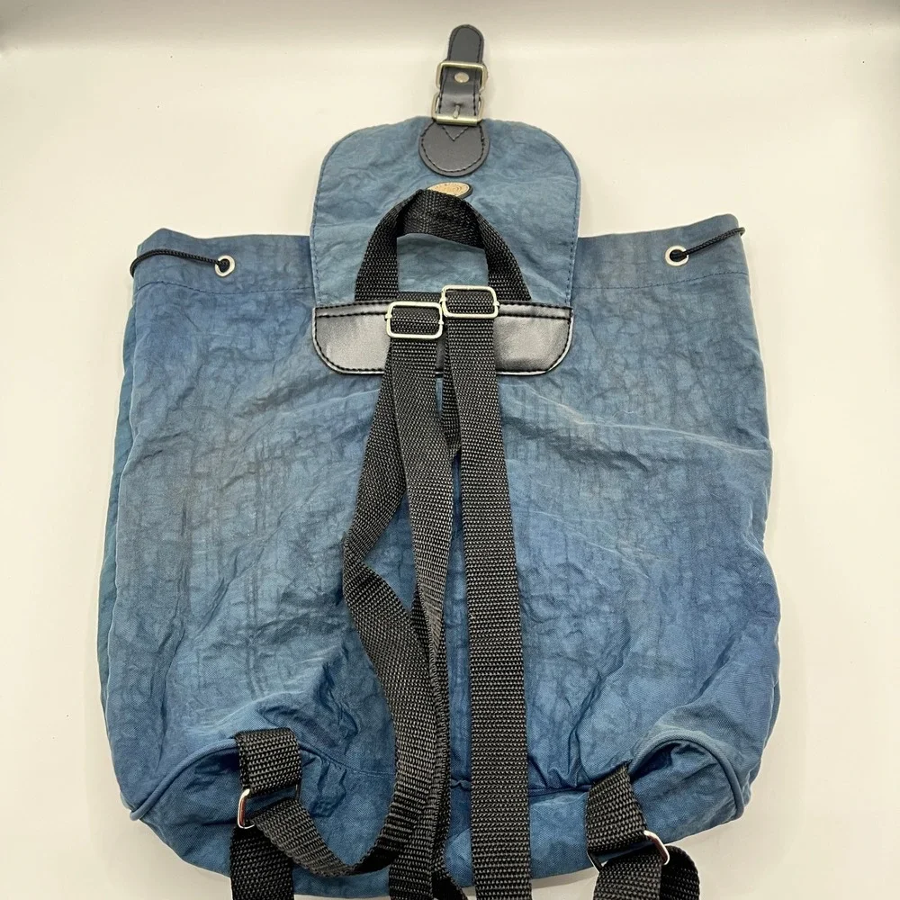 Polar Graphics USA Travel Gear Blue Nylon Horse Embroidered Backpack Bag